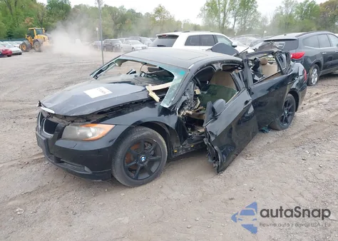 2007 BMW 328Xi z USA, uszkodzony, nr VIN WBAVC73507KP32475